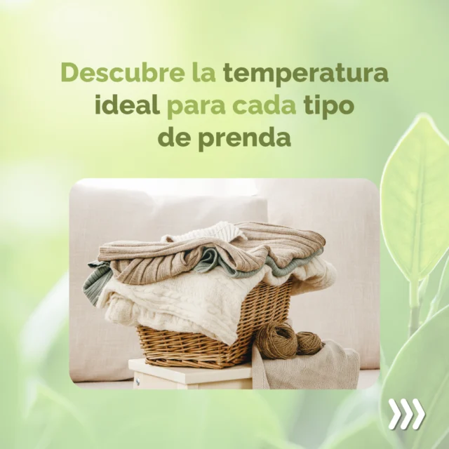 🌍💧 ¿Sabías que ajustar la temperatura de lavado puede marcar una gran diferencia en el cuidado de tus prendas y del planeta? 💚 Elegir la temperatura ideal protege tus tejidos favoritos y ayuda a reducir el consumo de energía. ¡Una pequeña acción con un gran impacto! 🌟

Aquí te compartimos una guía rápida para saber qué temperatura usar según el tipo de ropa 👚👖🧺

✨ Cada lavado cuenta para un mundo más sostenible 🌱 ¿Tienes algún consejo para un lavado perfecto? ¡Cuéntanos en los comentarios! 👇💬

#CuidadoDeLaRopa #LavadoSostenible #TipsDeLavado #EcoFriendly #AhorroDeEnergía #CuidadoDelPlaneta #LavadoInteligente #ModaSostenible #HogarSostenible #LavadoConAmor #Sustentabilidad #ConsejosEco #vidasostenible🌍